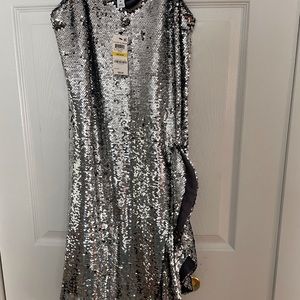 Beautiful silver dress